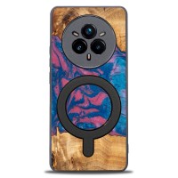 mini: Etui Bewood Unique do Realme 14 Pro 5G - Neons - Vegas z MagSafe (1)