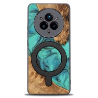 mini: Etui Bewood Unique do Realme 14 Pro Plus 5G - Turquoise z MagSafe (1)