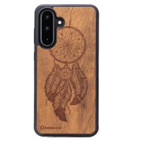 mini: Drewniane Etui Bewood do Samsung Galaxy A56 5G ŁAPACZ SNÓW IMBUIA (1)