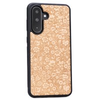 mini: Drewniane Etui Bewood do Samsung Galaxy A56 5G KWIATY POLNE ANIEGRE (2)