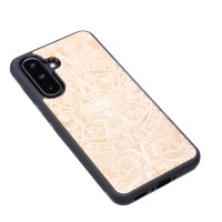 mini: Samsung Galaxy A56 5G Aztec Calendar Anigre Bewood Wood Case (3)