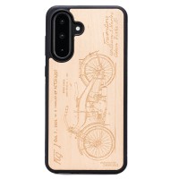 mini: Drewniane Etui Bewood do Samsung Galaxy A56 5G HARLEY PATENT ANIEGRE (1)