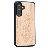 mini: Drewniane Etui Bewood do Samsung Galaxy A56 5G HARLEY PATENT ANIEGRE (2)