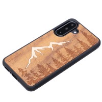 mini: Drewniane Etui Bewood do Samsung Galaxy A56 5G GÓRY IMBUIA (3)