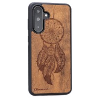 mini: Drewniane Etui Bewood do Samsung Galaxy A36 5G ŁAPACZ SNÓW IMBUIA (2)