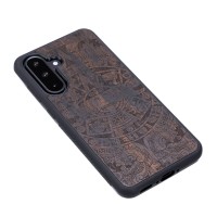 mini: Drewniane Etui Bewood do Samsung Galaxy A36 5G KALENDARZ AZTECKI ZIRICOTE (3)