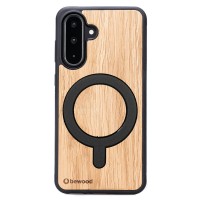 mini: Drewniane Etui Bewood do Samsung Galaxy A36 5G DĄB z MagSafe (1)