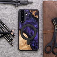 mini: Etui Bewood Unique do Samsung Galaxy A56 5G - Violet z MagSafe (3)