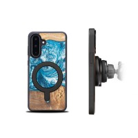 mini: Etui Bewood Unique do Samsung Galaxy A56 5G - Planets - Uran z MagSafe (2)