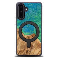 mini: Etui Bewood Unique do Samsung Galaxy A56 5G - Neons - Tokyo z MagSafe (1)