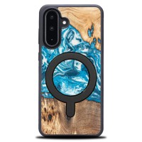 mini: Etui Bewood Unique do Samsung Galaxy A36 5G - Planets - Uran z MagSafe (1)