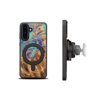 mini: Etui Bewood Unique do Samsung Galaxy A36 5G - Planets - Merkury z MagSafe (2)