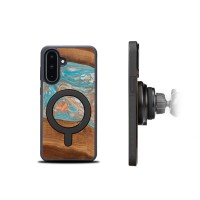 mini: Etui Bewood Unique do Samsung Galaxy A26 5G - Planets - Saturn z MagSafe (2)