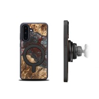 mini: Etui Bewood Unique do Samsung Galaxy A26 5G - Planets - Pluton z MagSafe (2)