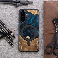 mini: Etui Bewood Unique do Samsung Galaxy A26 5G - Planets - Neptun z MagSafe (3)