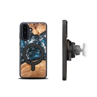 mini: Etui Bewood Unique do Samsung Galaxy A26 5G - Planets - Ziemia z MagSafe (2)