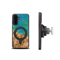 mini: Etui Bewood Unique do Samsung Galaxy A26 5G - Neons - Tokyo z MagSafe (2)