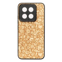 mini: Drewniane Etui Bewood do Xiaomi 14T Pro KWIATY POLNE ANIEGRE (1)