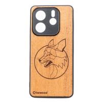 mini: Drewniane Etui Bewood do Xiaomi Redmi Note 14 5G LIS MERBAU (1)