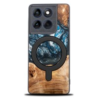 mini: Etui Bewood Unique do Motorola Edge 60 / 60 Fusion 5G - Planets - Ziemia z MagSafe (1)