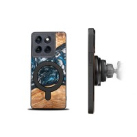 mini: Etui Bewood Unique do Motorola Edge 60 / 60 Fusion 5G - Planets - Ziemia z MagSafe (2)