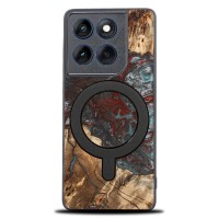 mini: Etui Bewood Unique do Motorola Edge 60 / 60 Fusion 5G - Planets - Pluton z MagSafe (1)