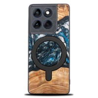 mini: Etui Bewood Unique do Motorola Edge 60 Pro 5G - Planets - Ziemia z MagSafe (1)