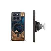 mini: Bewood Resin Case for Motorola Edge 60 Pro 5G - Planets - Neptune with MagSafe (2)