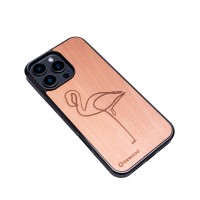 mini: Pink Flamingo - Apple Tree - Bewood Wooden Case (3)