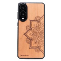 mini: Drewniane Etui Bewood do Samsung Galaxy S25 Edge MANDALA JABŁOŃ (1)