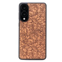 mini: Drewniane Etui Bewood do Samsung Galaxy S25 Edge LIŚCIE JABŁOŃ (1)