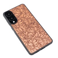 mini: Drewniane Etui Bewood do Samsung Galaxy S25 Edge LIŚCIE JABŁOŃ (2)