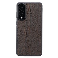 mini: Drewniane Etui Bewood do Samsung Galaxy S25 Edge KALENDARZ AZTECKI ZIRICOTE (1)
