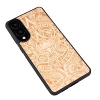 mini: Drewniane Etui Bewood do Samsung Galaxy S25 Edge KALENDARZ AZTECKI ANIEGRE (3)