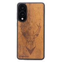 mini: Drewniane Etui Bewood do Samsung Galaxy S25 Edge JELEŃ IMBUIA (1)