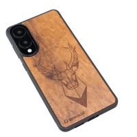 mini: Drewniane Etui Bewood do Samsung Galaxy S25 Edge JELEŃ IMBUIA (3)