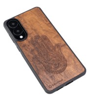 mini: Drewniane Etui Bewood do Samsung Galaxy S25 Edge HAMSA IMBUIA (3)