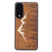 mini: Drewniane Etui Bewood do Samsung Galaxy S25 Edge GÓRY IMBUIA (1)