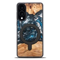 mini: Etui Bewood Unique do Samsung Galaxy S25 Edge - Planets - Ziemia z MagSafe (1)
