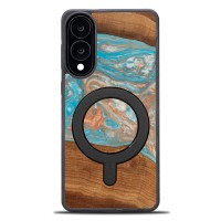 mini: Etui Bewood Unique do Samsung Galaxy S25 Edge - Planets - Saturn z MagSafe (1)