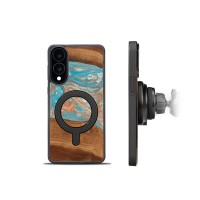 mini: Etui Bewood Unique do Samsung Galaxy S25 Edge - Planets - Saturn z MagSafe (2)