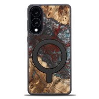 mini: Etui Bewood Unique do Samsung Galaxy S25 Edge - Planets - Pluton z MagSafe (1)