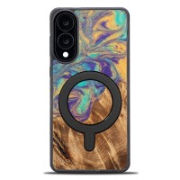 mini: Etui Bewood Unique do Samsung Galaxy S25 Edge - Planets - Merkury z MagSafe (1)