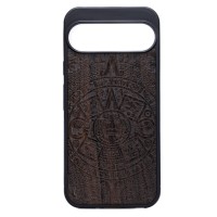 mini: Drewniane Etui Bewood do Google Pixel 10 Pro XL KALENDARZ AZTECKI ZIRICOTE (1)
