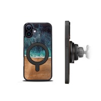 mini: Etui Bewood Unique do iPhone 16 - Dream Island z MagSafe (5)