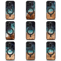 mini: Etui Bewood Unique do iPhone 15 Pro - Dream Island z MagSafe (3)