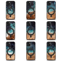 mini: Etui Bewood Unique do iPhone 13 - Dream Island z MagSafe (3)