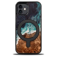 mini: Etui Bewood Unique do iPhone 12 / 12 Pro - Dream Island z MagSafe (7)