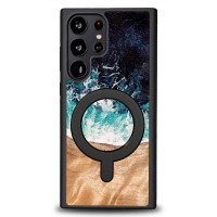 mini: Etui Bewood Unique do Samsung Galaxy S23 Ultra - Dream Island z MagSafe (6)