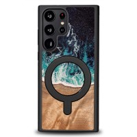 mini: Etui Bewood Unique do Samsung Galaxy S23 Ultra - Dream Island z MagSafe (11)